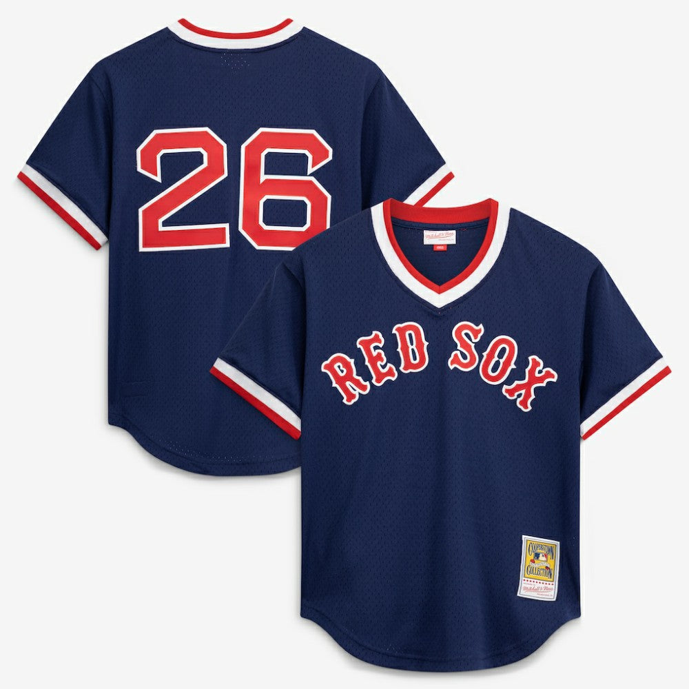 Wade Boggs Boston Red Sox Mitchell & Ness Authentic Batting Practice Jersey - MLB