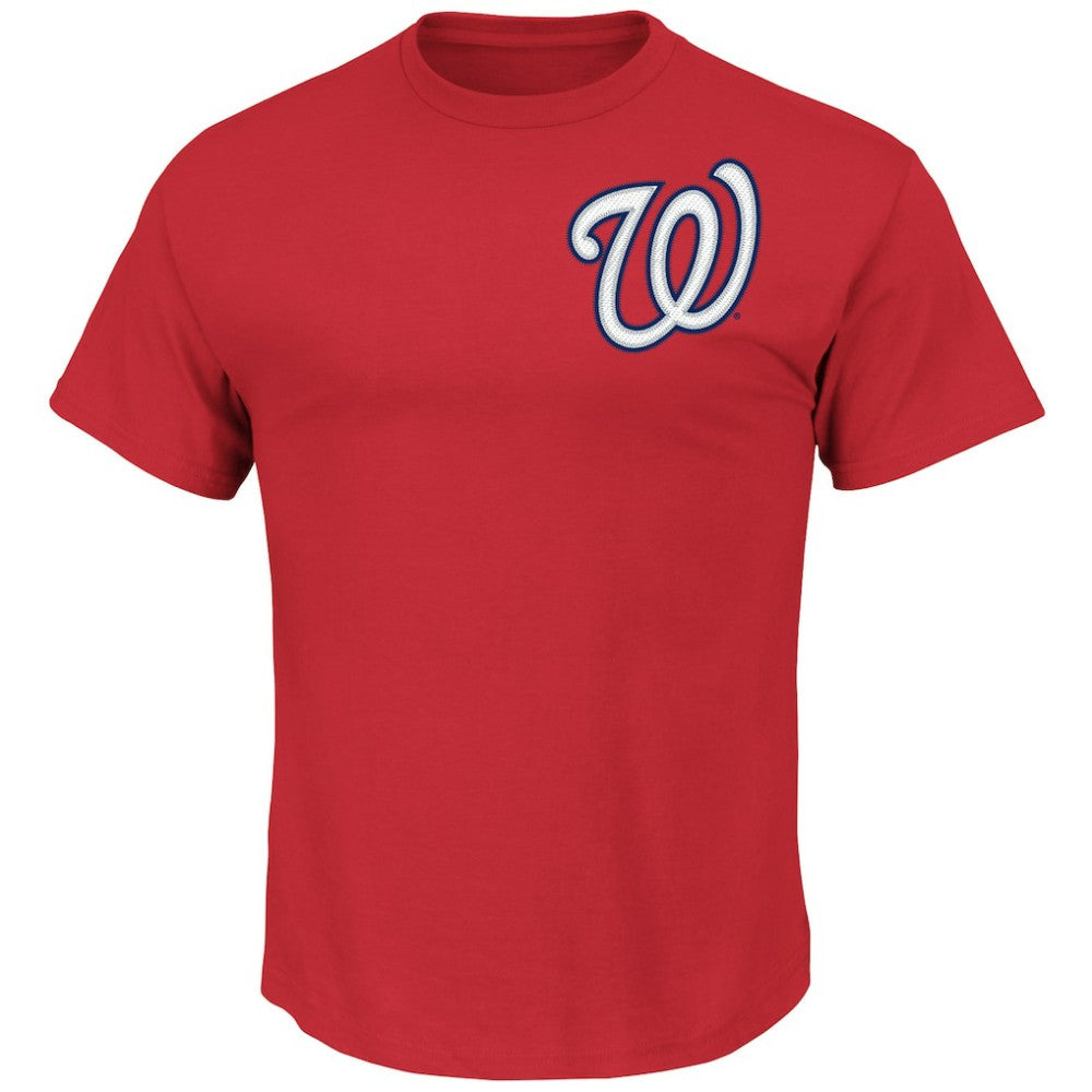 Washington Nationals Majestic New Wordmark T-Shirt - MLB
