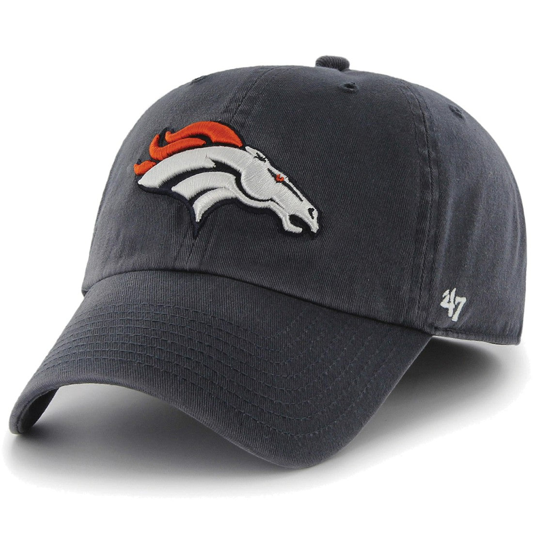 Denver Broncos '47 Brand Cleanup Adjustable Hat Navy Blue | 47 brand