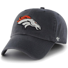 Denver Broncos '47 Brand Cleanup Adjustable Hat Navy Blue | 47 brand