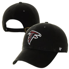 Atlanta Falcons '47 Brand Cleanup Adjustable Hat Black | 47 brand