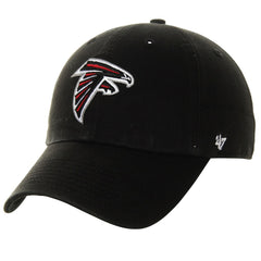 Atlanta Falcons '47 Brand Cleanup Adjustable Hat Black | 47 brand