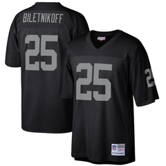 Fred Biletnikoff Las Vegas Raiders Retired Player Legacy Replica Jersey Black | Mitchell & Ness