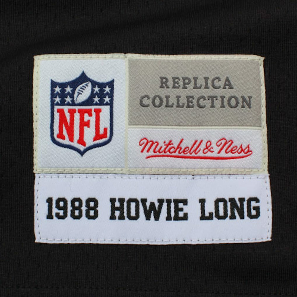 Howie Long Las Vegas Raiders Retired Player Legacy Replica Jersey Black | Mitchell & Ness