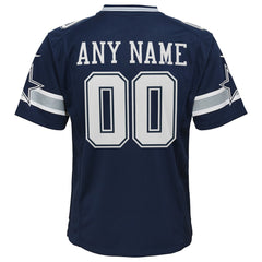 Dallas Cowboys Youth Custom Game Jersey Navy | Nike for Sale