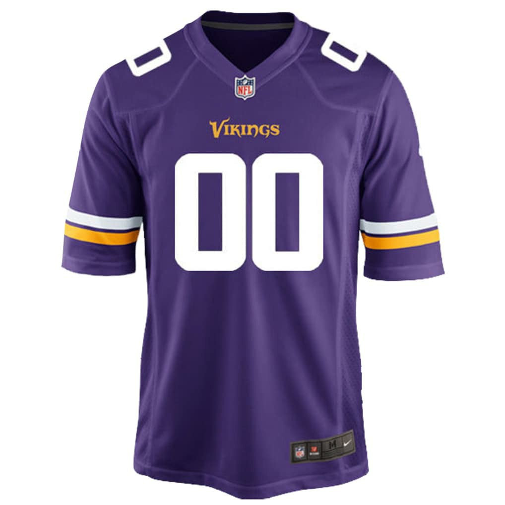 Minnesota Vikings Youth Custom Game Jersey | Nike for Sale