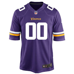 Minnesota Vikings Youth Custom Game Jersey | Nike for Sale