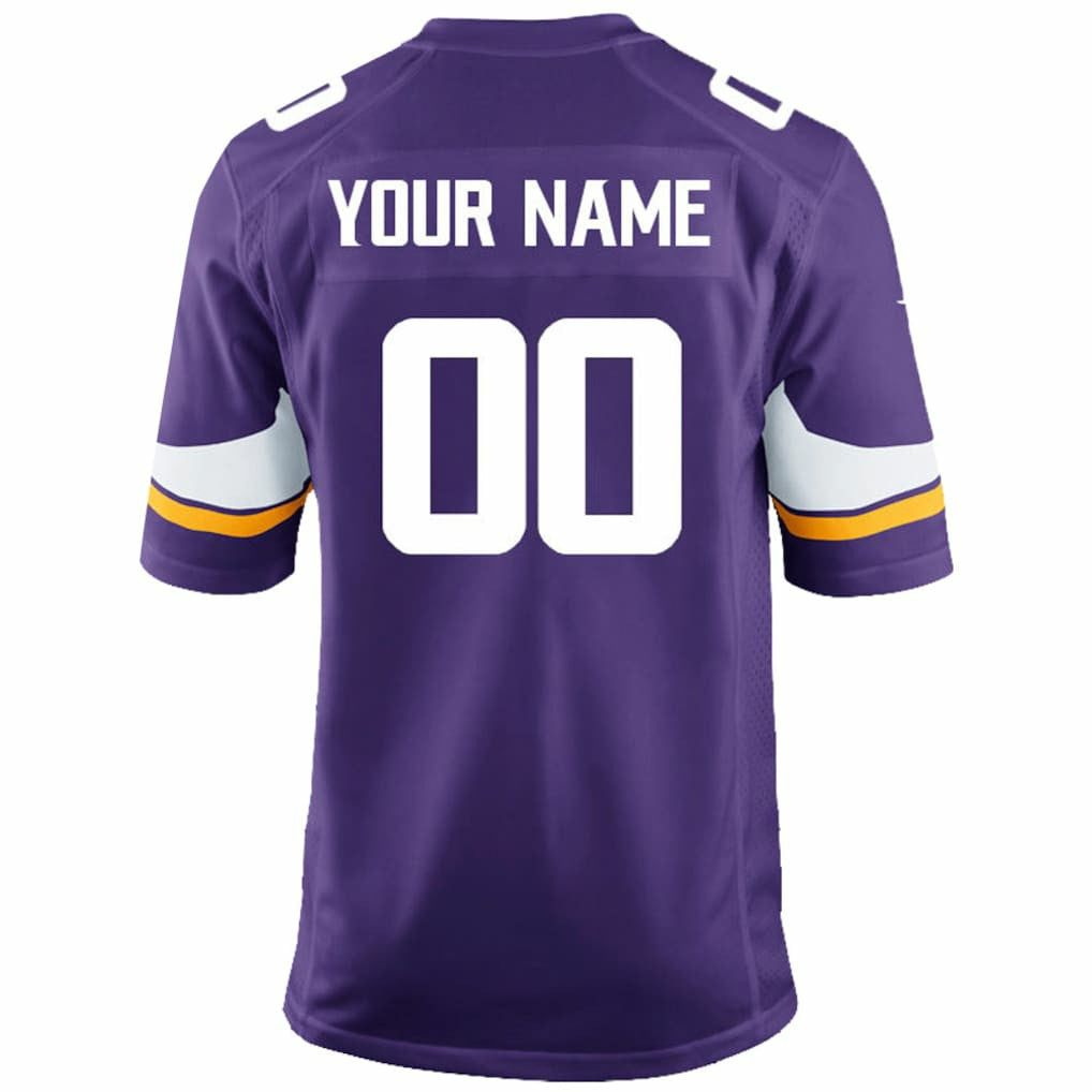Minnesota Vikings Youth Custom Game Jersey | Nike for Sale