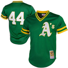 Reggie Jackson Athletics Mitchell & Ness Authentic Batting Practice Jersey - MLB