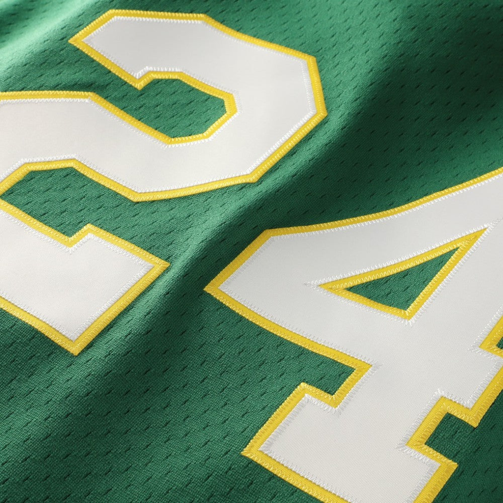 Rickey Henderson Athletics Mitchell & Ness Authentic Batting Practice Jersey - MLB
