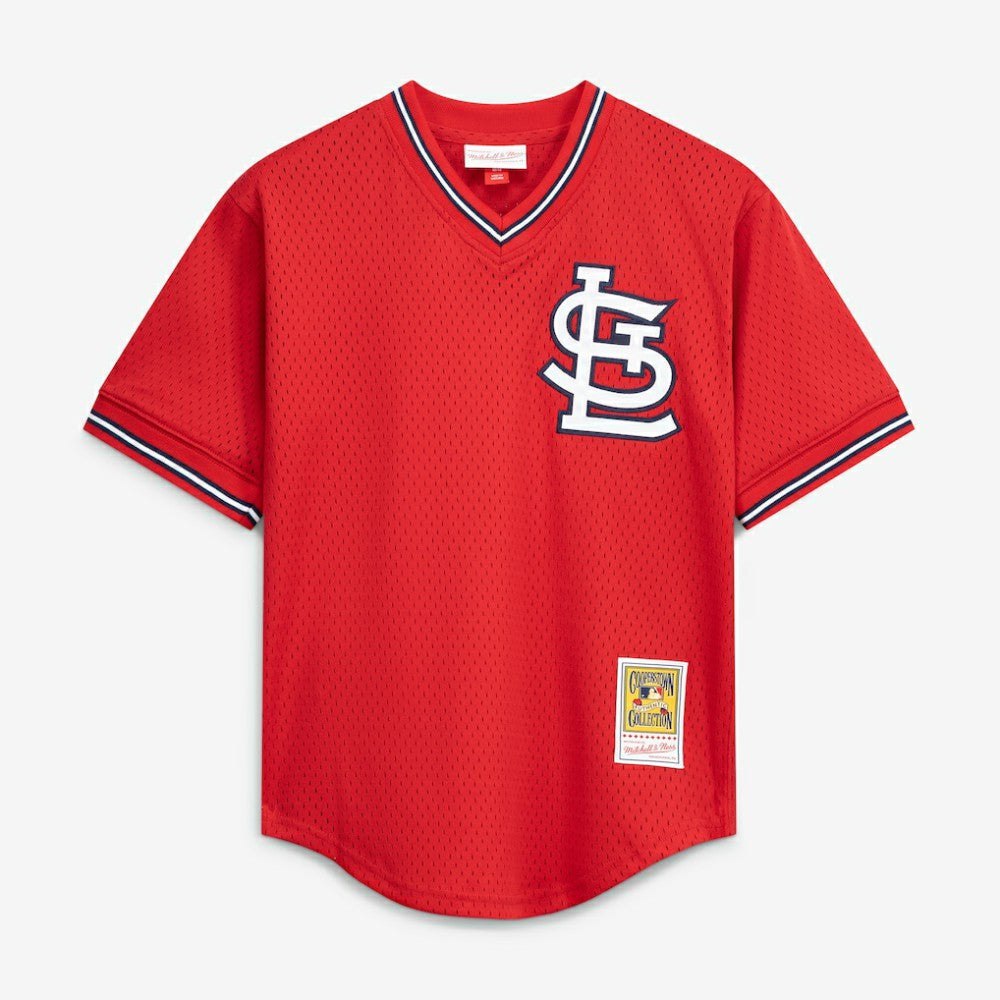 Ozzie Smith St. Louis Cardinals Mitchell & Ness Authentic Batting Practice Jersey - MLB