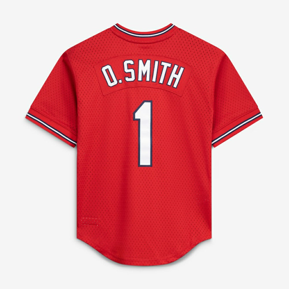 Ozzie Smith St. Louis Cardinals Mitchell & Ness Authentic Batting Practice Jersey - MLB