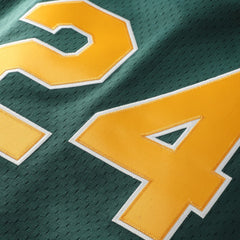 Rickey Henderson Athletics Mitchell & Ness Authentic Batting Practice Jersey - MLB