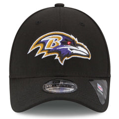 Baltimore Ravens New Era 39THIRTY Team Classic Flex Hat Black | NFL