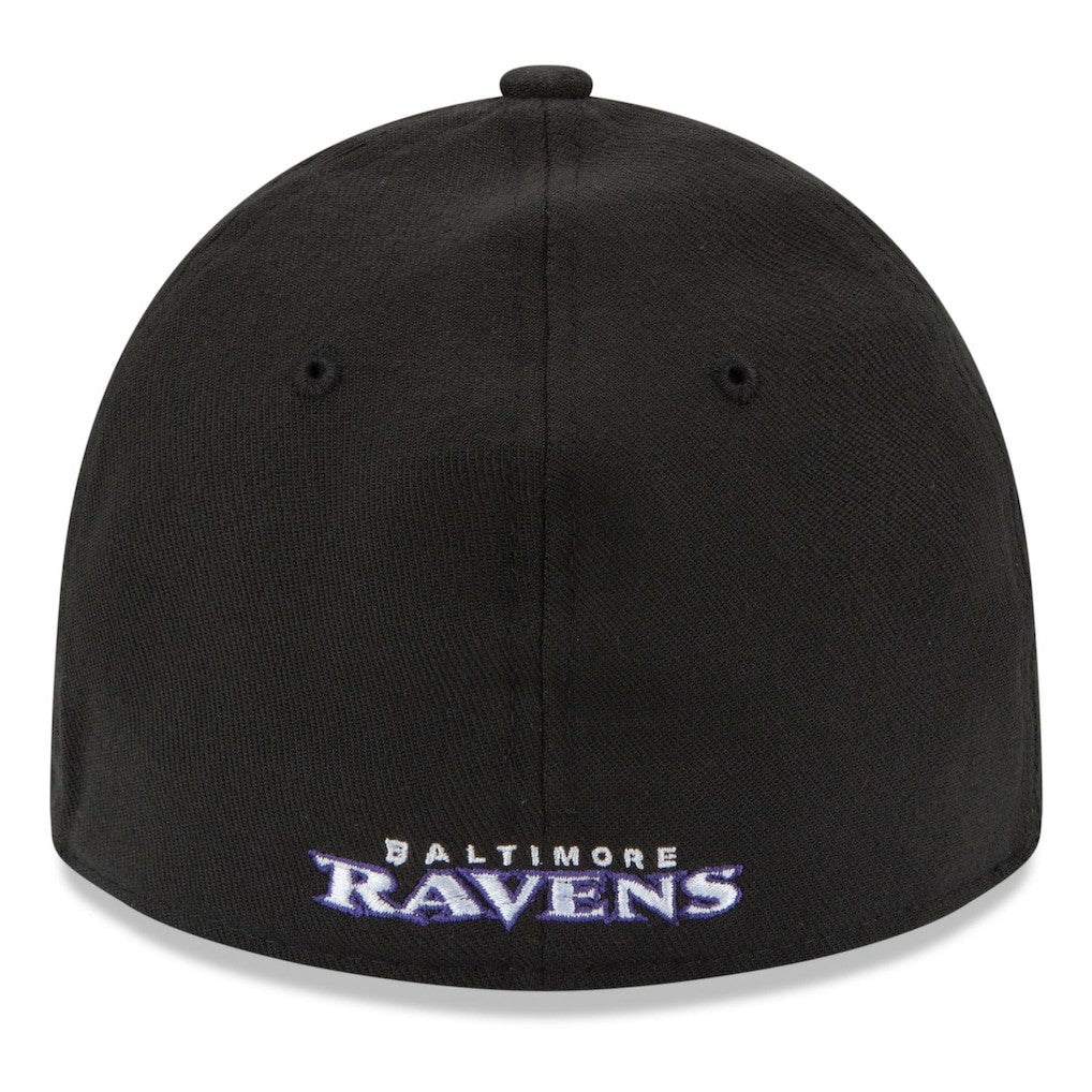 Baltimore Ravens New Era 39THIRTY Team Classic Flex Hat Black | NFL
