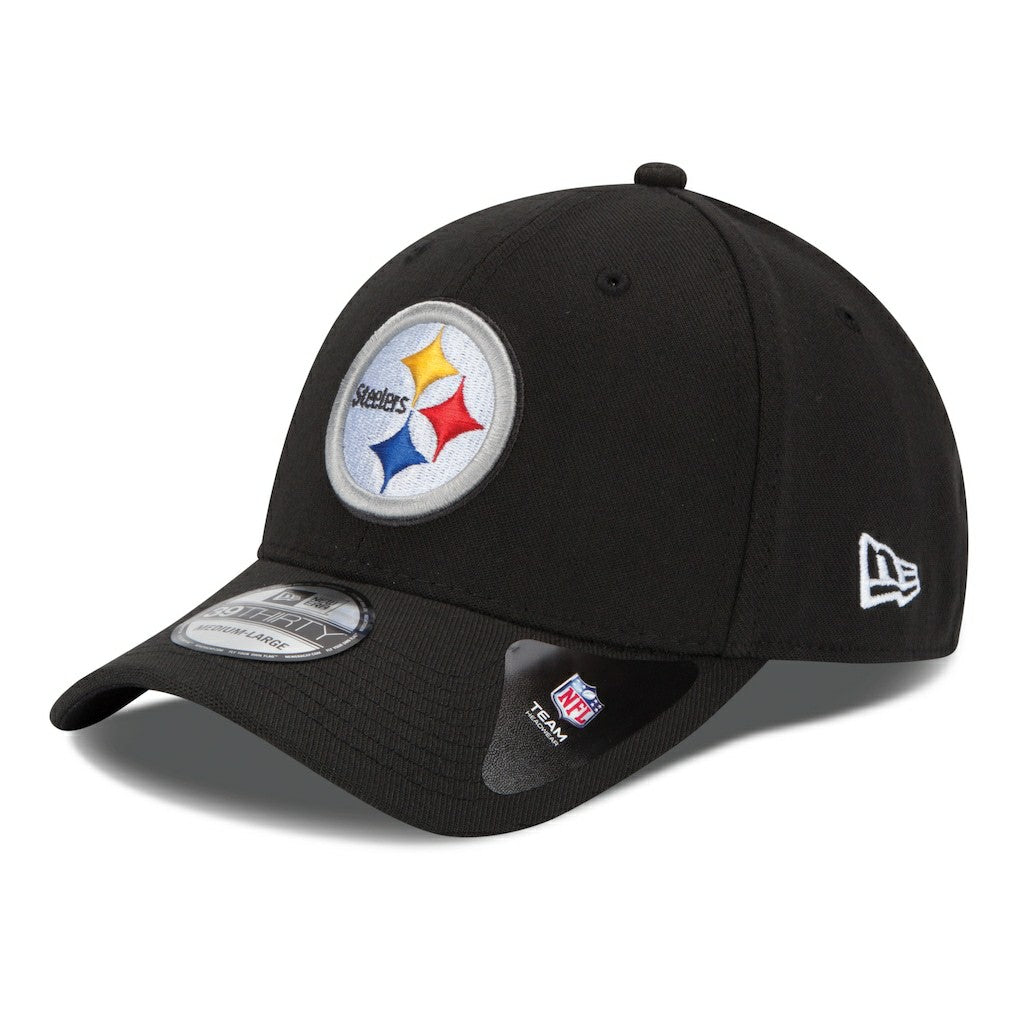 Pittsburgh Steelers New Era 39THIRTY Team Classic Flex Hat Black | NFL
