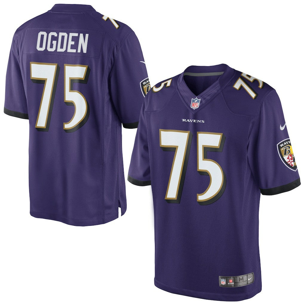 Jonathan Ogden Baltimore Ravens Retired Player Limited Jersey Purple | Nike for Sale