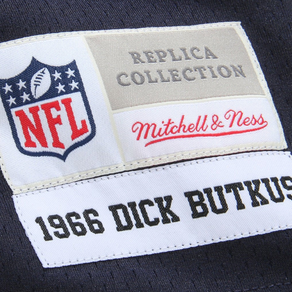 Dick Butkus Chicago Bears Retired Player Legacy Replica Jersey Navy | Mitchell & Ness