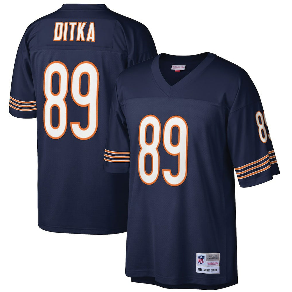 Mike Ditka Chicago Bears Retired Player Legacy Replica Jersey Navy | Mitchell & Ness