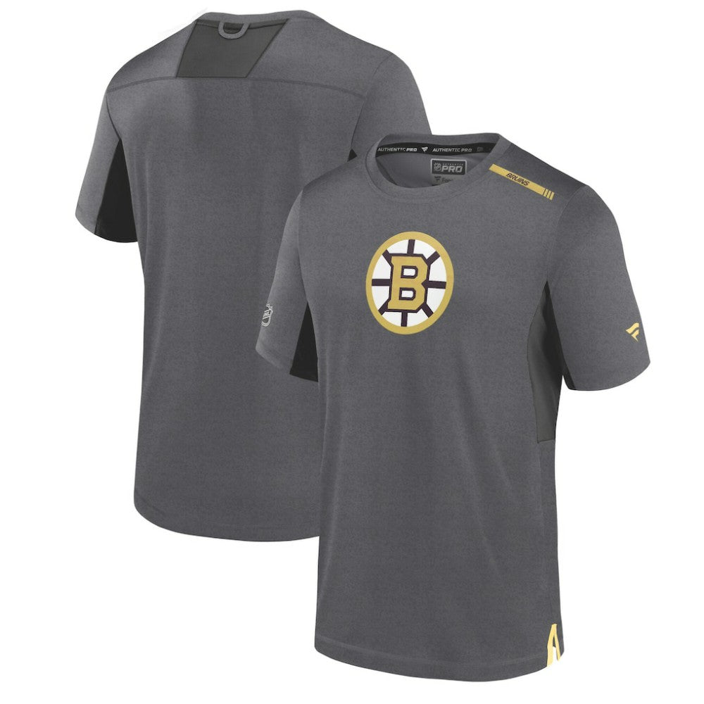 Boston Bruins Fanatics Authentic Pro Performance T-Shirt - Gray - NHL