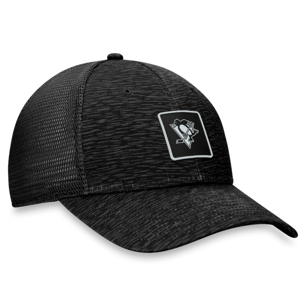 Pittsburgh Penguins Fanatics Women's Authentic Pro Road Trucker Adjustable Hat – Black - NHL