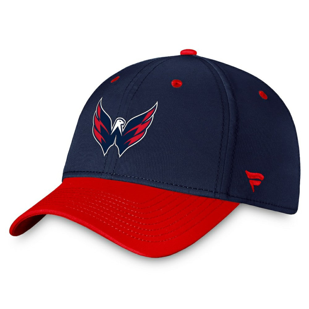 Washington Capitals Fanatics Authentic Pro Rink Two-Tone Flex Hat – Navy/Red - NHL