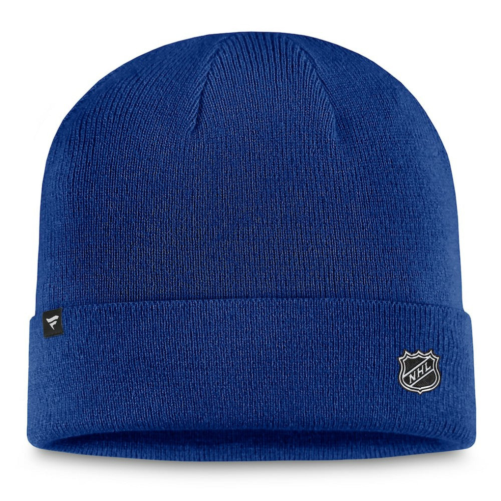 Toronto Maple Leafs Fanatics Authentic Pro Cuffed Knit Hat – Blue - NHL