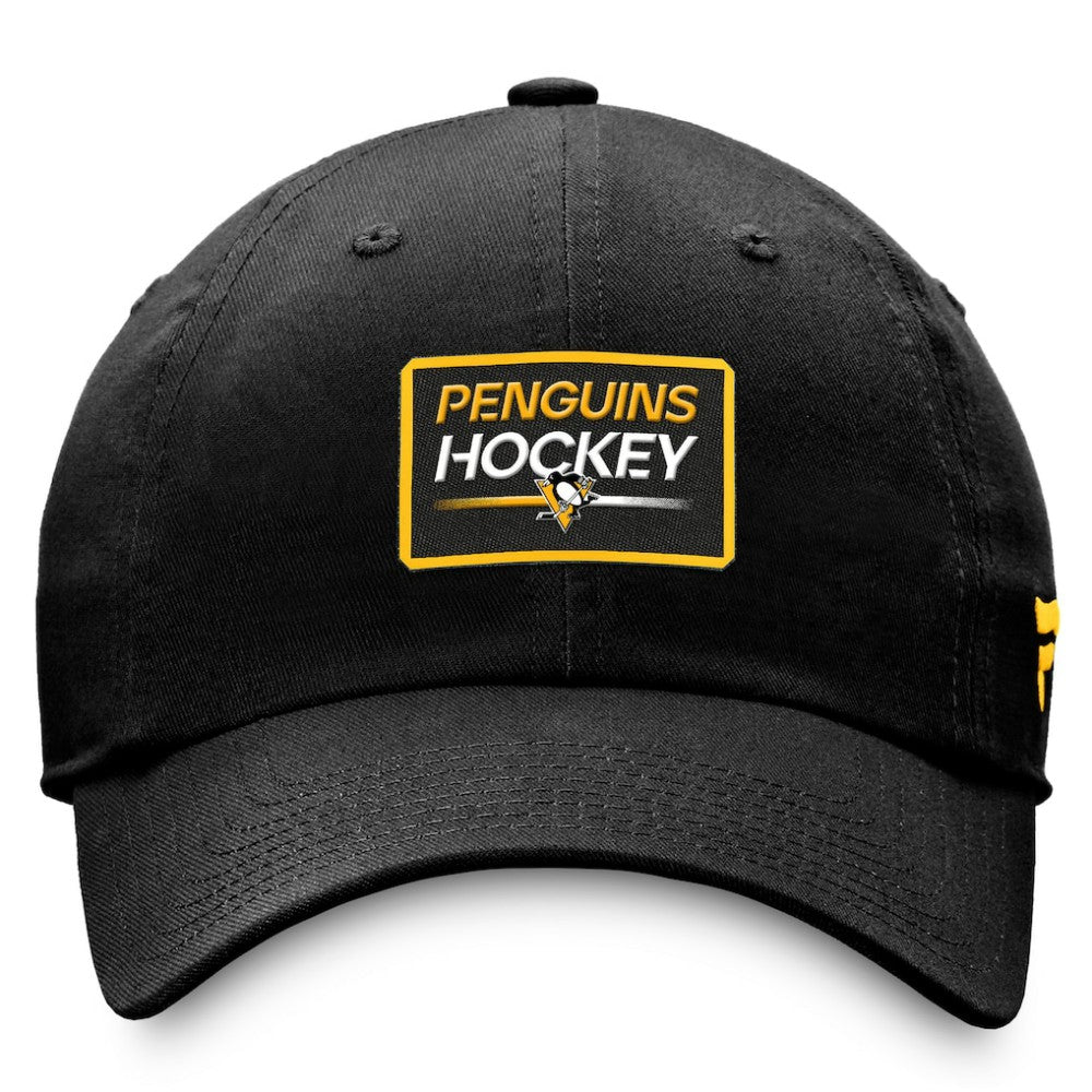 Pittsburgh Penguins Fanatics Authentic Pro Prime Adjustable Hat – Black - NHL
