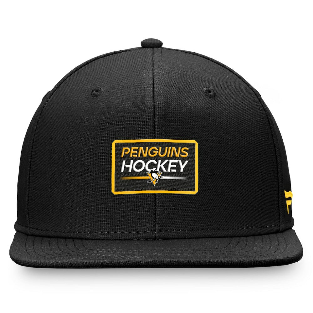 Pittsburgh Penguins Fanatics Authentic Pro Prime Snapback Hat – Black - NHL