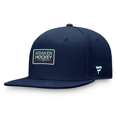 Seattle Kraken Fanatics Authentic Pro Prime Snapback Hat – Deep Sea Blue - NHL