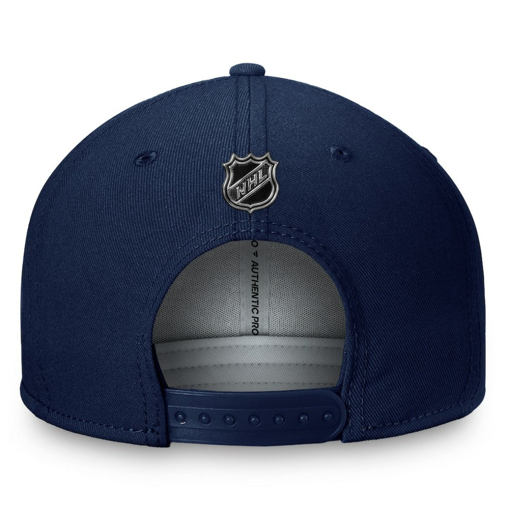 Seattle Kraken Fanatics Authentic Pro Prime Snapback Hat – Deep Sea Blue - NHL