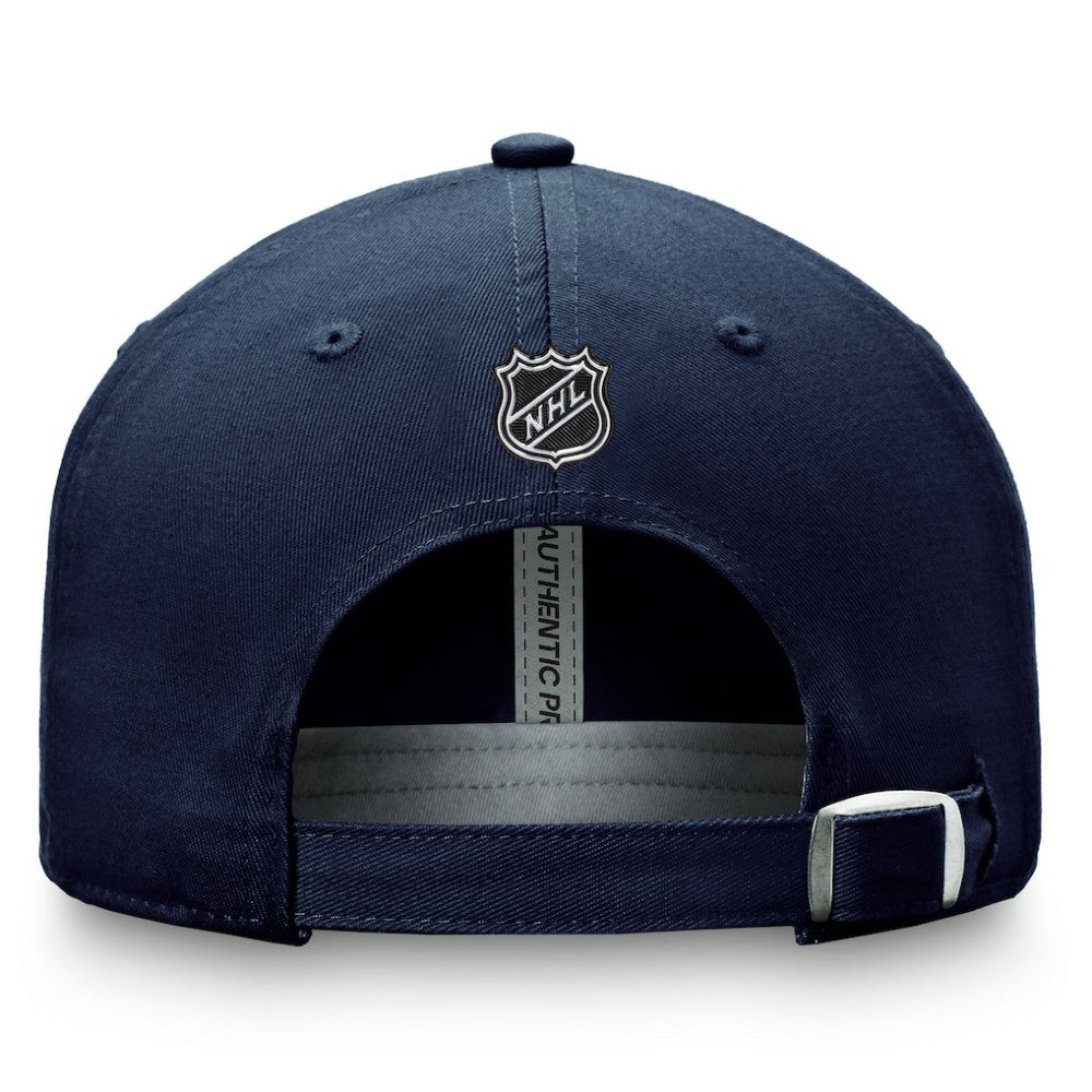St. Louis Blues Fanatics Authentic Pro Prime Adjustable Hat – Navy - NHL