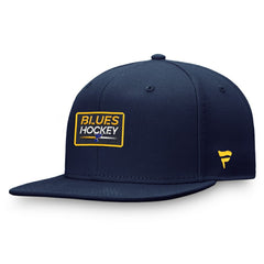 St. Louis Blues Fanatics Authentic Pro Prime Snapback Hat – Navy - NHL