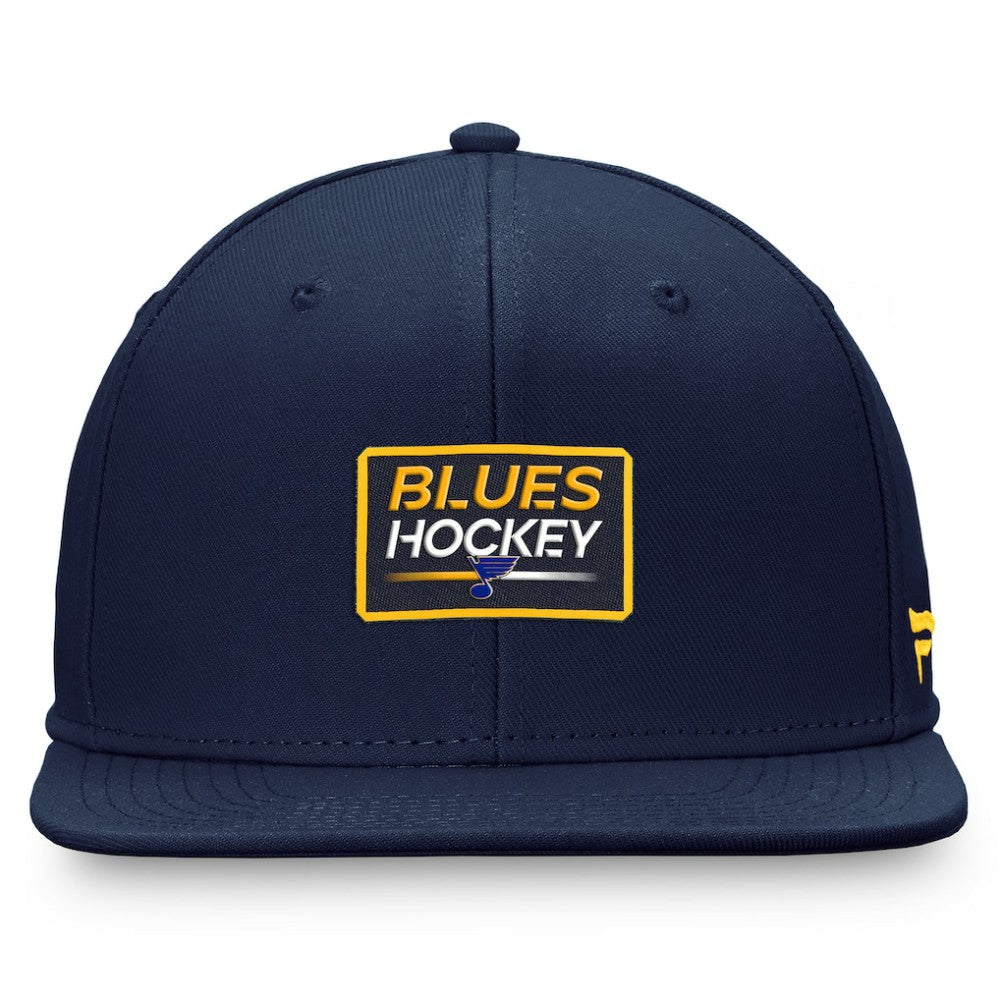 St. Louis Blues Fanatics Authentic Pro Prime Snapback Hat – Navy - NHL