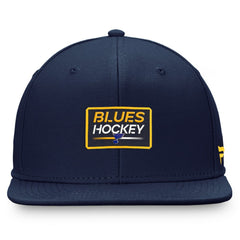 St. Louis Blues Fanatics Authentic Pro Prime Snapback Hat – Navy - NHL