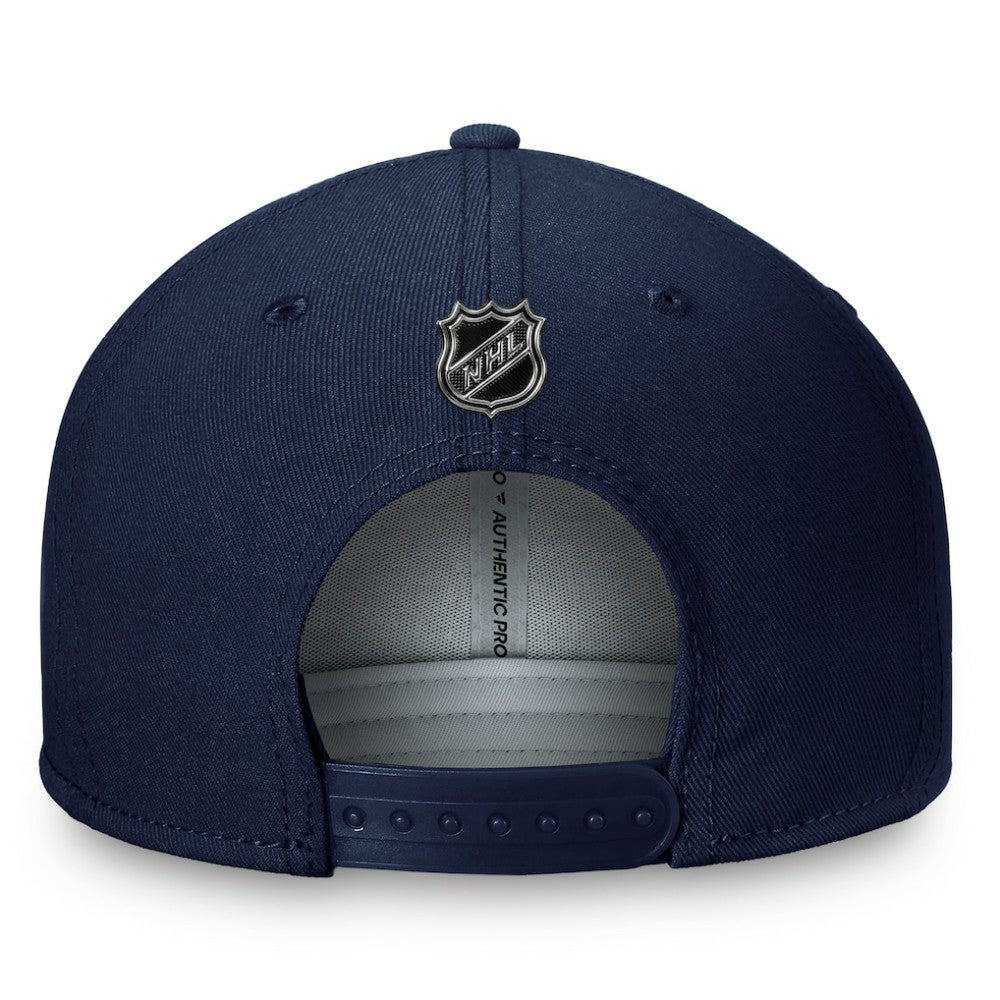 St. Louis Blues Fanatics Authentic Pro Prime Snapback Hat – Navy - NHL