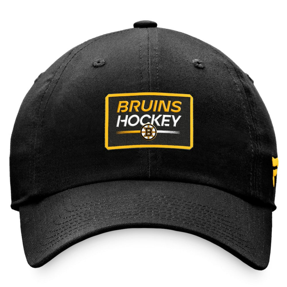 Boston Bruins Fanatics Women's Authentic Pro Rink Adjustable Hat - Black - NHL