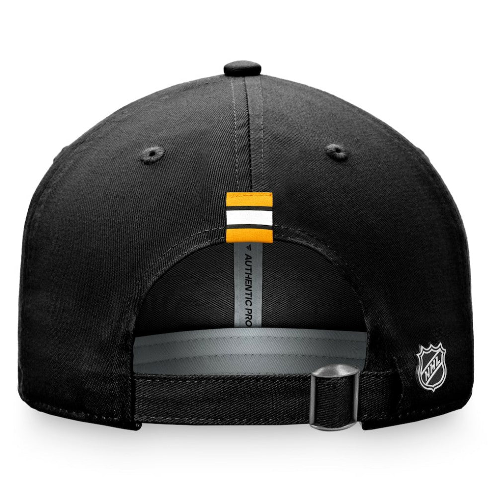Boston Bruins Fanatics Women's Authentic Pro Rink Adjustable Hat - Black - NHL