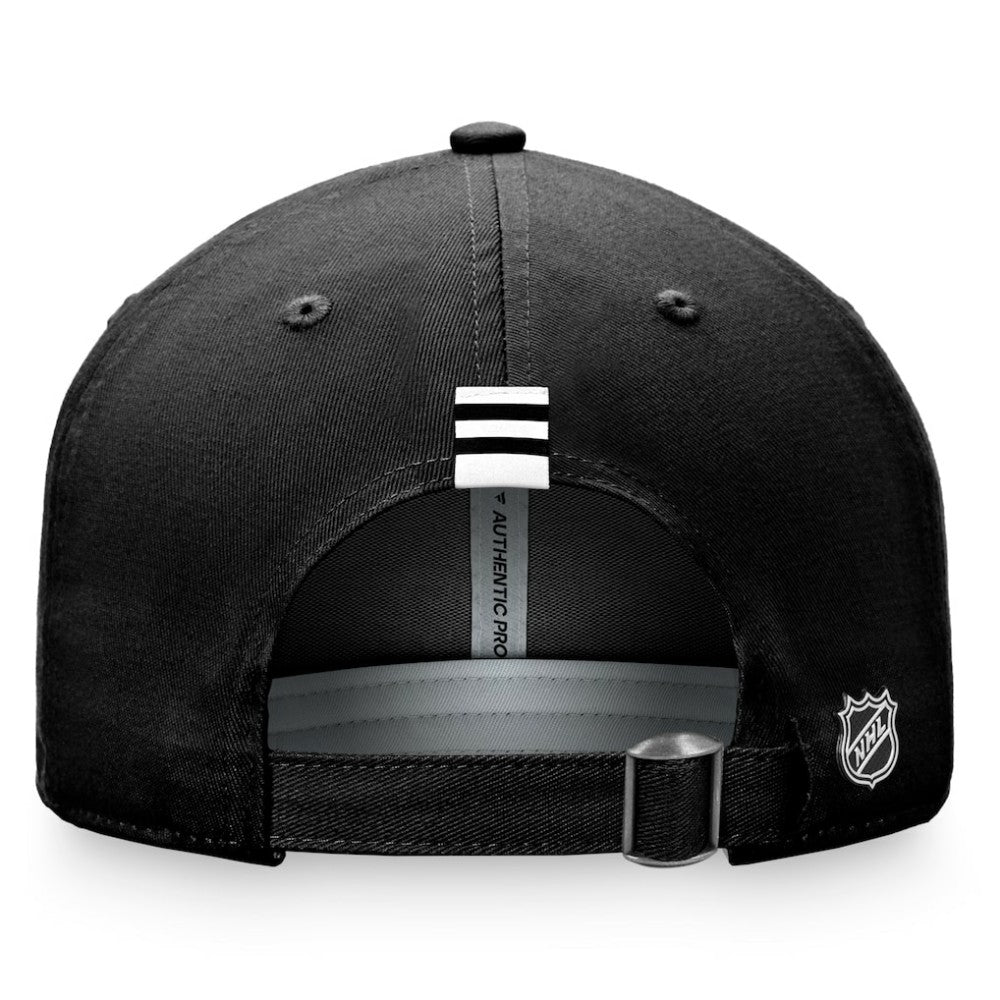 Chicago Blackhawks Fanatics Women's Authentic Pro Rink Adjustable Hat - Black - NHL