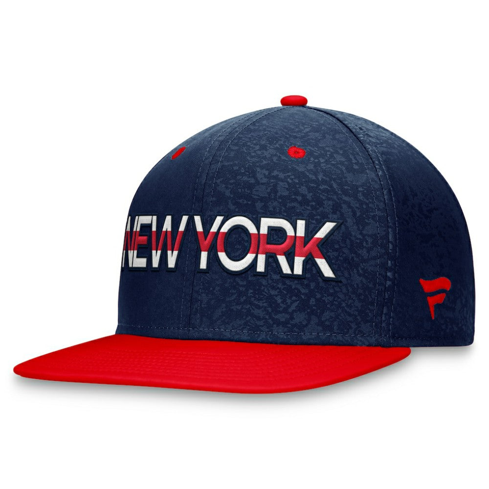 New York Rangers Fanatics Authentic Pro Rink Two-Tone Snapback Hat – Navy/ Red - NHL