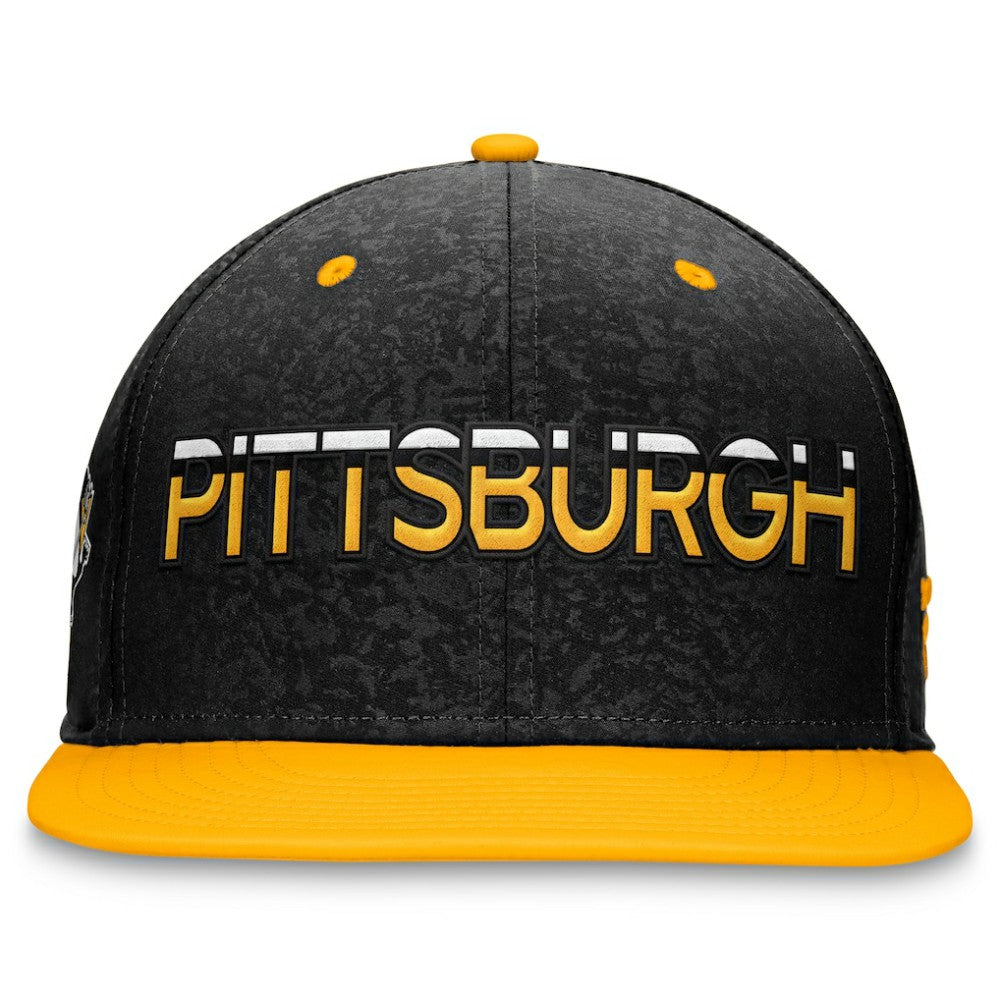 Pittsburgh Penguins Fanatics Authentic Pro Rink Two-Tone Snapback Hat – Black/Gold - NHL