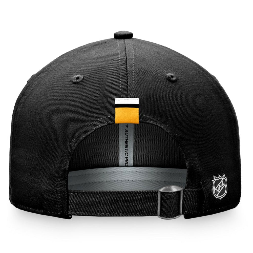 Pittsburgh Penguins Fanatics Women's Authentic Pro Rink Adjustable Hat - Black - NHL