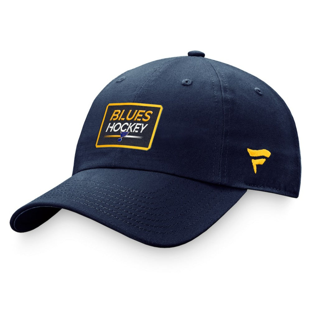 St. Louis Blues Fanatics Women's Authentic Pro Rink Adjustable Hat - Navy - NHL