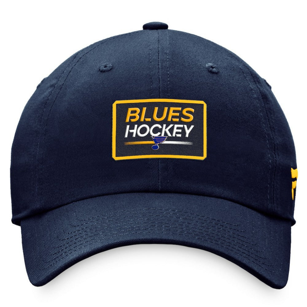 St. Louis Blues Fanatics Women's Authentic Pro Rink Adjustable Hat - Navy - NHL