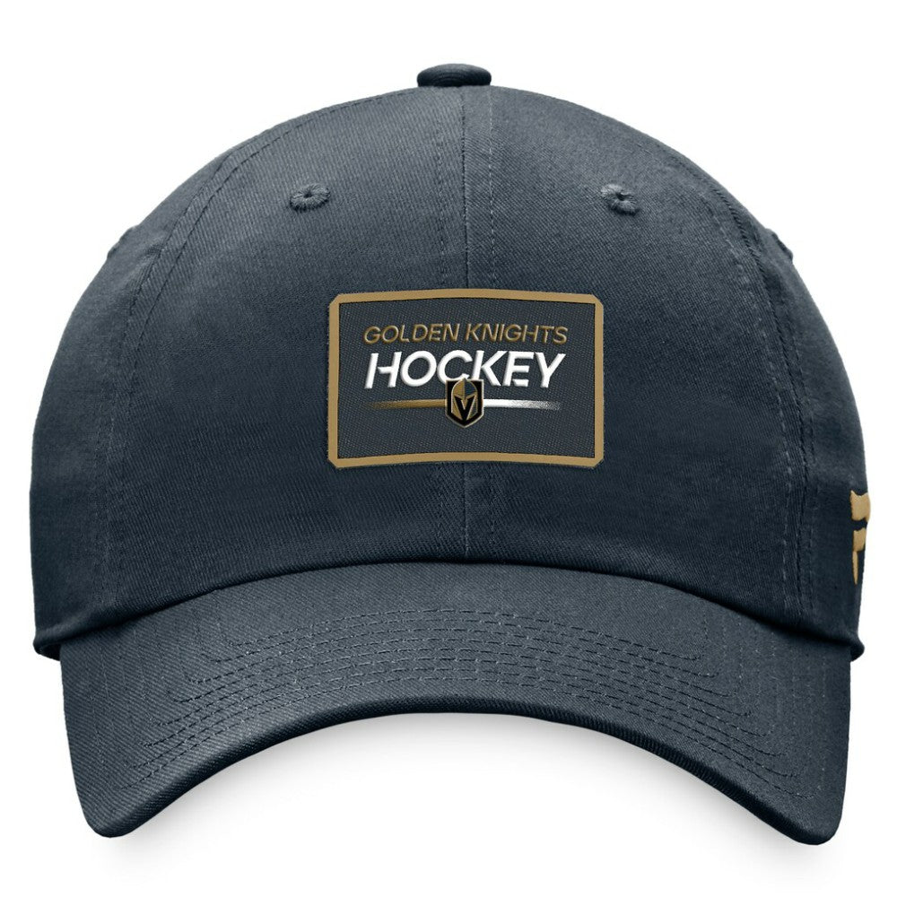 Vegas Golden Knights Fanatics Women's Authentic Pro Rink Adjustable Hat - Charcoal - NHL