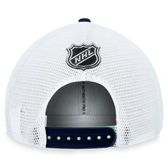 Seattle Kraken Fanatics Authentic Pro Rink Trucker Adjustable Hat - Light Blue - NHL