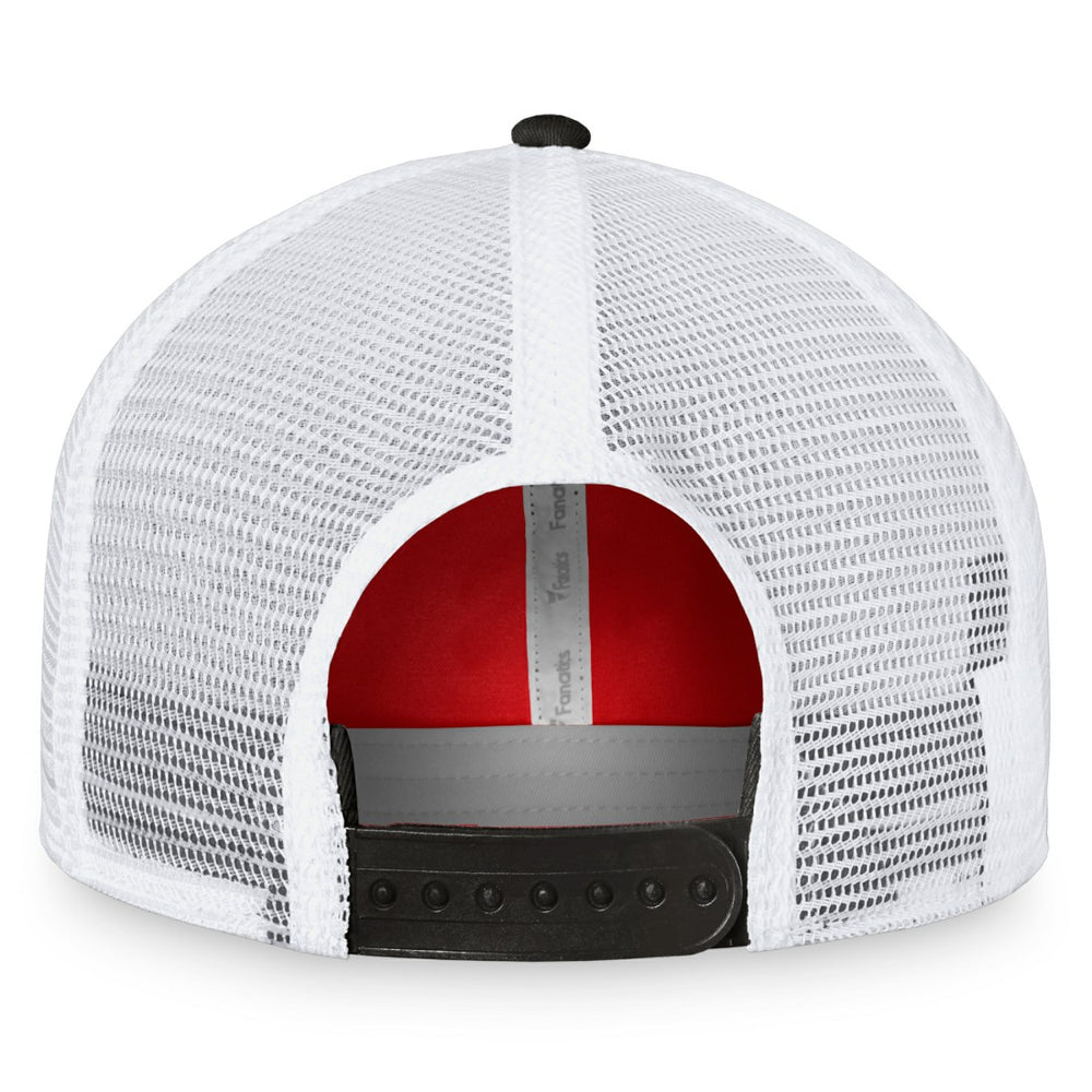 Tampa Bay Buccaneers Fundamentals Trucker Adjustable Hat Red/White | Fanatics