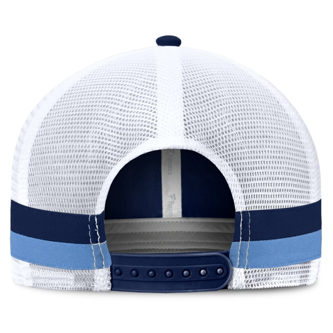 Tennessee Titans Fundamentals Side Stripe Trucker Adjustable Hat Navy/White | Fanatics
