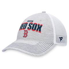 Boston Red Sox Fanatics Logo Trucker Adjustable Hat - MLB