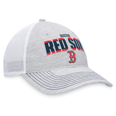 Boston Red Sox Fanatics Logo Trucker Adjustable Hat - MLB